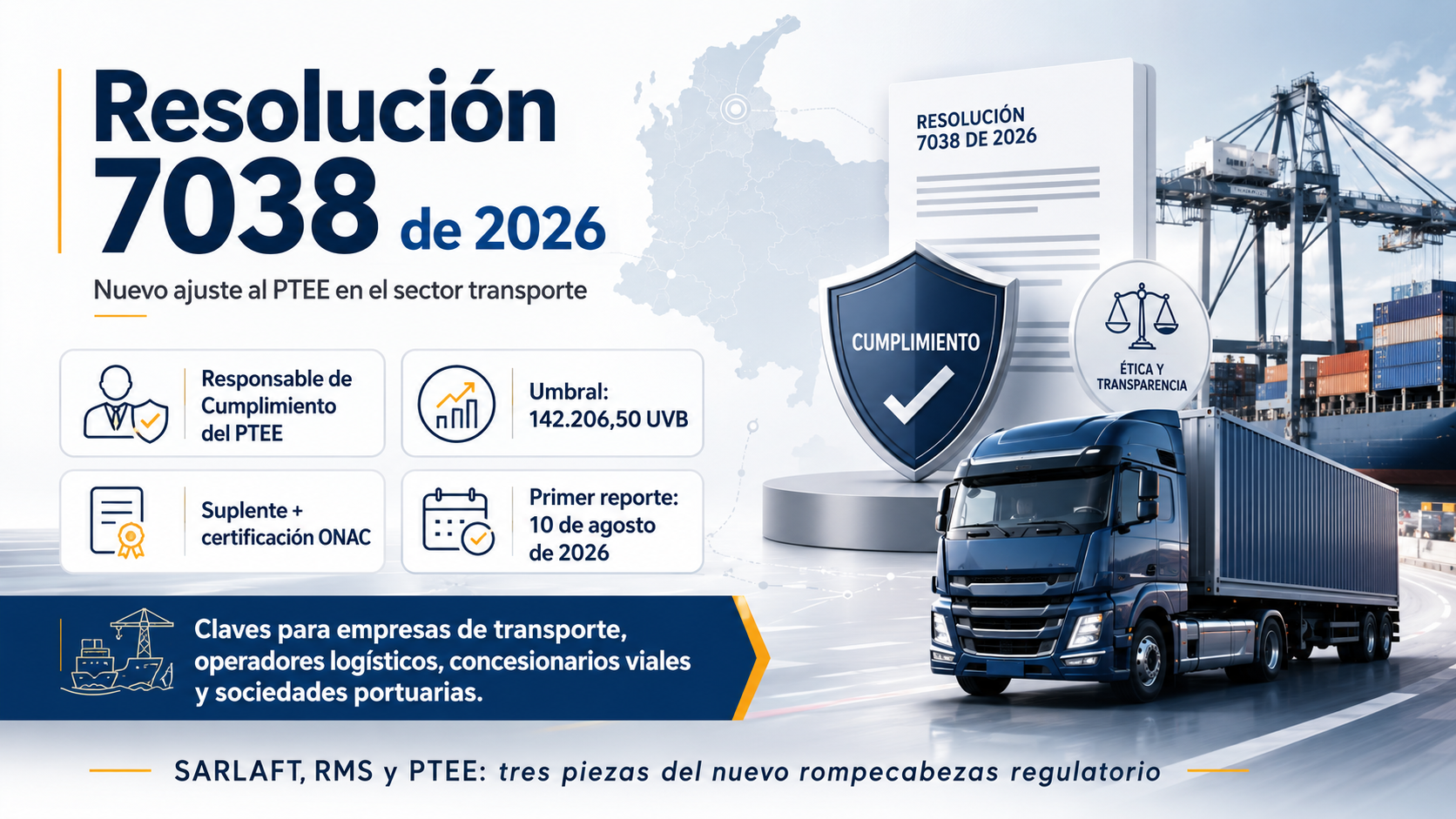 SARLAFT y PTEE en transporte: cambios 2026