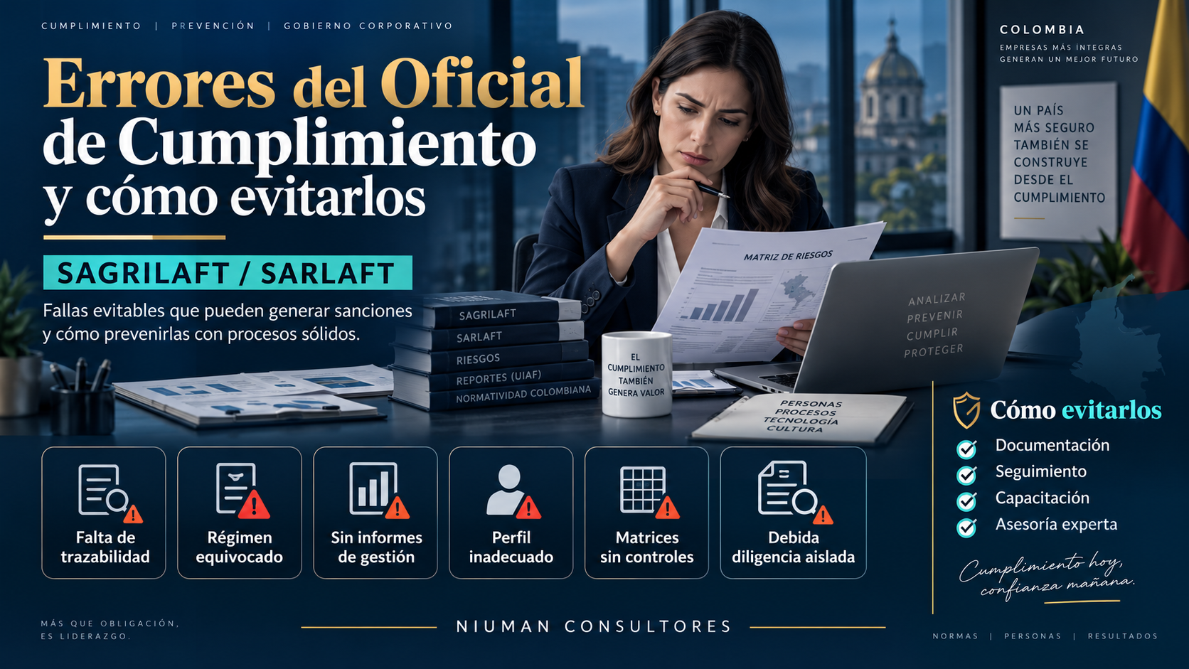 Errores del Oficial de Cumplimiento y cómo evitarlos