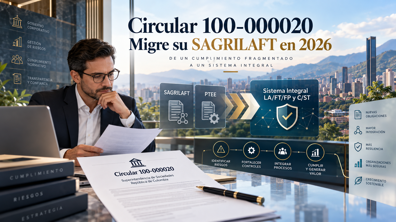 Circular 100-000020: migre su SAGRILAFT en 2026